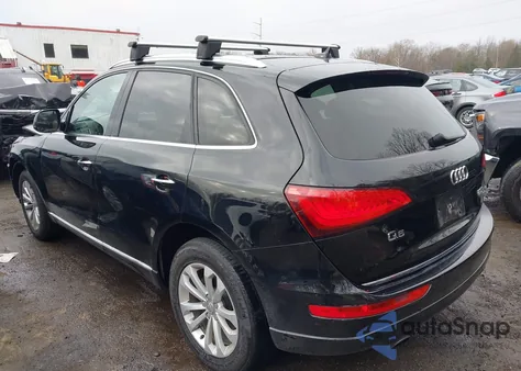2015 Audi Q5 2.0T Premium из США, поврежденный, VIN WA1CFAFP5FA105832